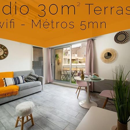 Appartement Terrasse Vieux Port Cour Julien Marseille Exterior photo
